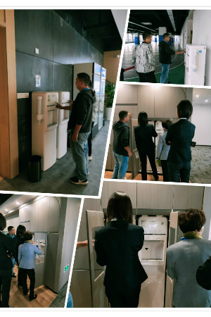 昆山浩澤凈水器搭配高檔寫字樓 打造更高級辦公環境！